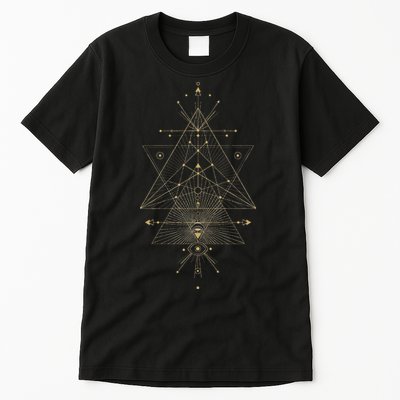 Sacred Geometry Mystical Symbol Tall T-Shirt