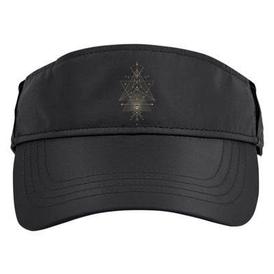 Sacred Geometry Mystical Symbol Adult Drive Performance Visor