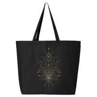 Sacred Geometry Mystical Symbol 25L Jumbo Tote