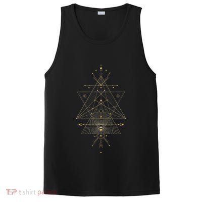 Sacred Geometry Mystical Symbol PosiCharge Competitor Tank