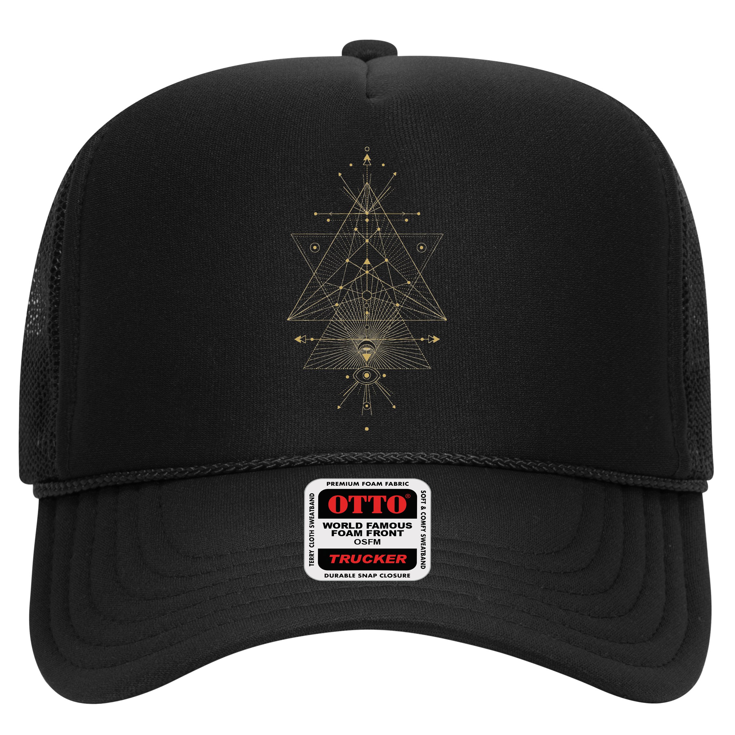 Sacred Geometry Mystical Symbol Hat