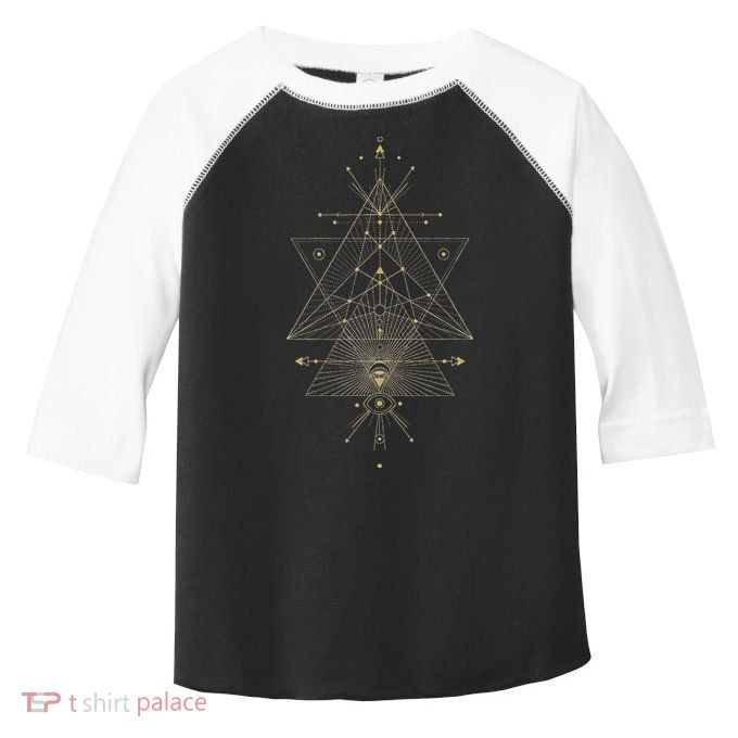 Sacred Geometry Mystical Symbol Toddler Fine Jersey T-Shirt