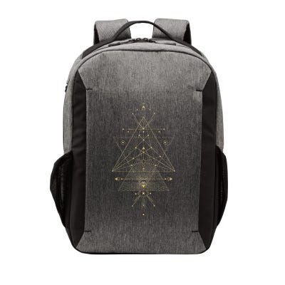 Sacred Geometry Mystical Symbol Vector Backpack