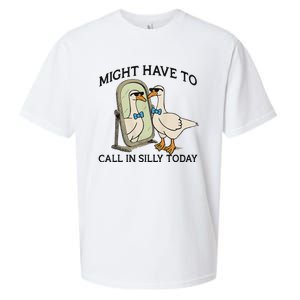 Silly Goose Might Have To Call In Silly Today Sueded Cloud Jersey T-Shirt