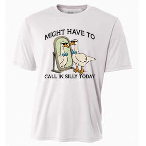 Silly Goose Might Have To Call In Silly Today Cooling Performance Crew T-Shirt