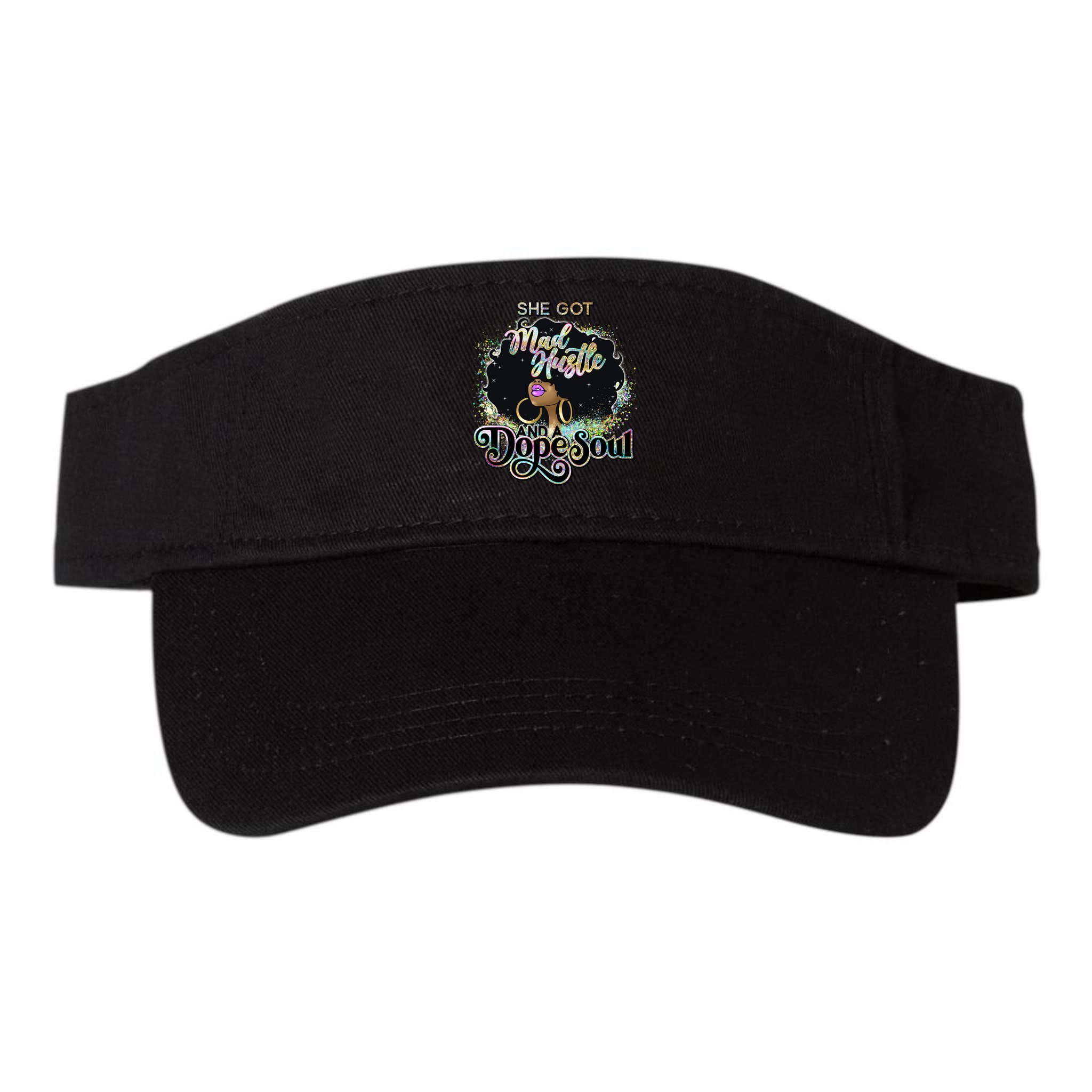 She Got Mad Hustle And Dope Soul Black Girl Melanin Visor