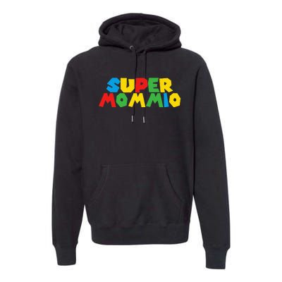 Super Gamer Mommio Women Day For Mothers From Husband Premium Hoodie