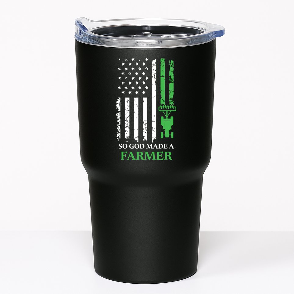 So God Made A Farmer Farming Farmer Tumbler