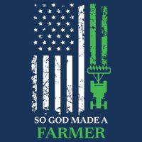 So God Made A Farmer Farming Farmer Cooling Performance Crew T-Shirt
