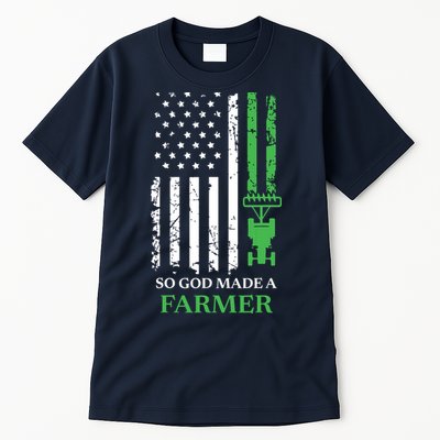 So God Made A Farmer Farming Farmer Tall T-Shirt
