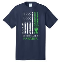 So God Made A Farmer Farming Farmer Tall T-Shirt