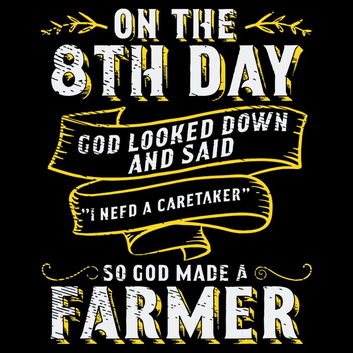 So God Made A Farmer Farming Agriculture Backpack