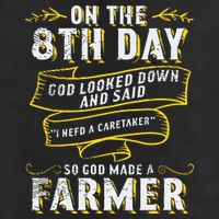So God Made A Farmer Farming Agriculture 11oz C Handle Ceramic Mug