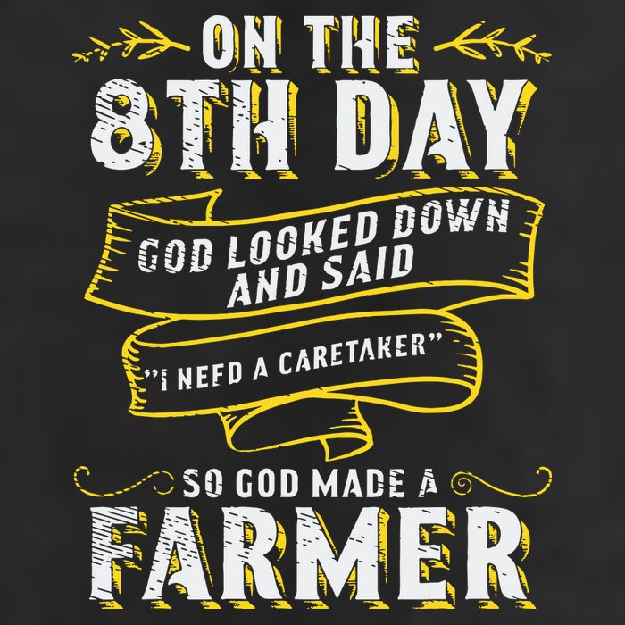 So God Made A Farmer Farming Agriculture 11oz C Handle Ceramic Mug