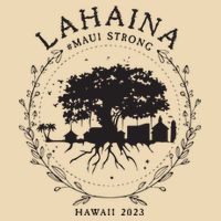 Supportive Golden Maui Strong Lahaina Banyan Tree Maui Hawaii Shoreline Drawstring Bag