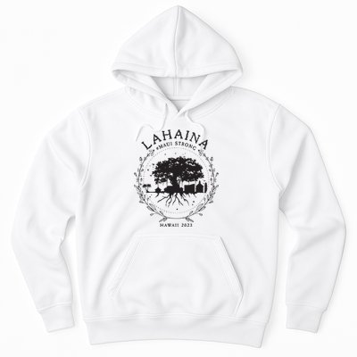 Supportive Golden Maui Strong Lahaina Banyan Tree Maui Hawaii Shoreline Hoodie