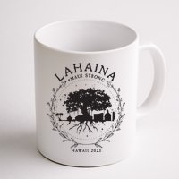 Supportive Golden Maui Strong Lahaina Banyan Tree Maui Hawaii Shoreline Mug