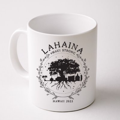 Supportive Golden Maui Strong Lahaina Banyan Tree Maui Hawaii Shoreline Mug