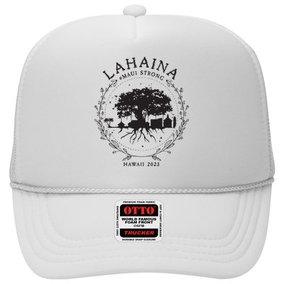 Supportive Golden Maui Strong Lahaina Banyan Tree Maui Hawaii Shoreline Trucker Hat