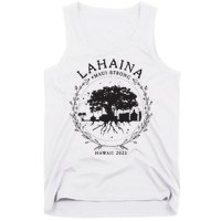 Supportive Golden Maui Strong Lahaina Banyan Tree Maui Hawaii Shoreline Tank Top