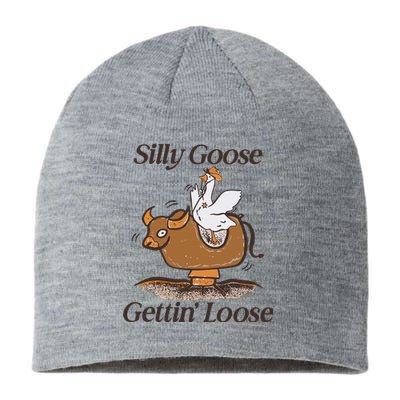 Silly Goose Mechanical Bull Gettin Loose Limited Sustainable Beanie