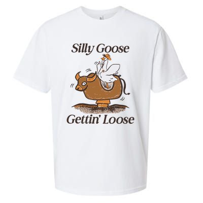 Silly Goose Mechanical Bull Gettin Loose Limited Sueded Cloud Jersey T-Shirt