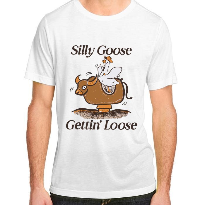 Silly Goose Mechanical Bull Gettin Loose Limited Adult ChromaSoft Performance T-Shirt