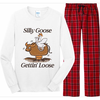 Silly Goose Mechanical Bull Gettin Loose Limited Long Sleeve Pajama Set