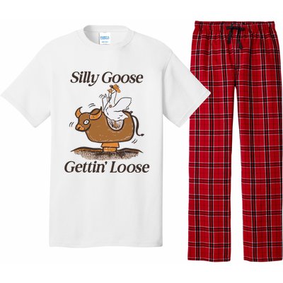 Silly Goose Mechanical Bull Gettin Loose Limited Pajama Set