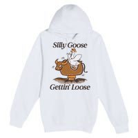 Silly Goose Mechanical Bull Gettin Loose Limited Premium Pullover Hoodie