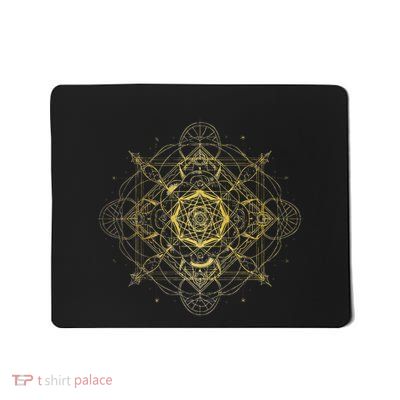Sacred Geometry Metatron Cube Spiritual Yoga Mousepad
