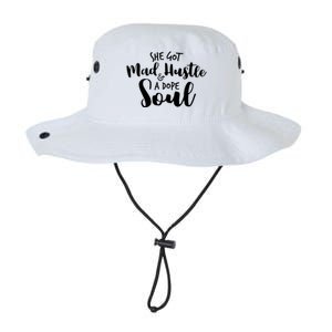 She Got Mad Hustle And A Dope Soul Inspirational Gift Legacy Cool Fit Booney Bucket Hat