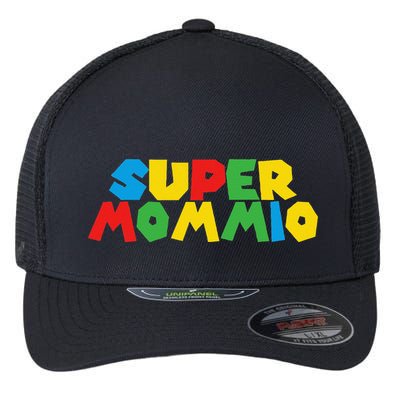 Super Gamer Mommio Women Day For Mothers Flexfit Unipanel Trucker Cap