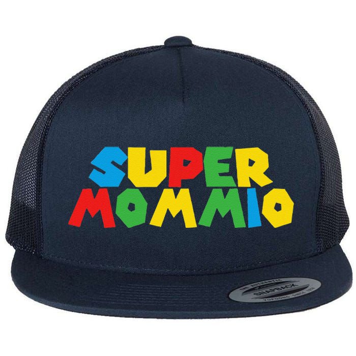 Super Gamer Mommio Women Day For Mothers Flat Bill Trucker Hat