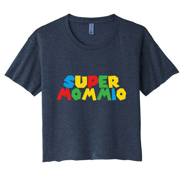 Super Gamer Mommio Women Day For Mothers Crop Top