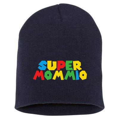 Super Gamer Mommio Women Day For Mothers Short Acrylic Beanie