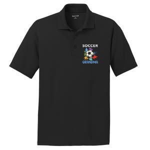 Soccer Grandma MotherS Day Gift PosiCharge RacerMesh Polo