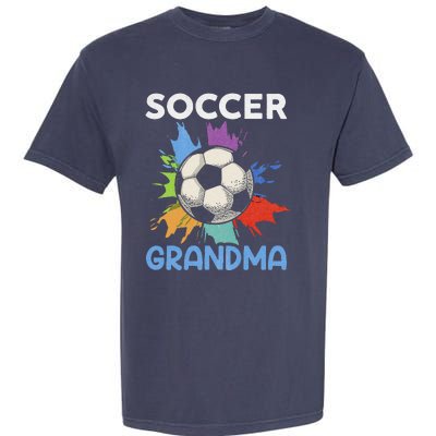 Soccer Grandma MotherS Day Gift Garment-Dyed Heavyweight T-Shirt