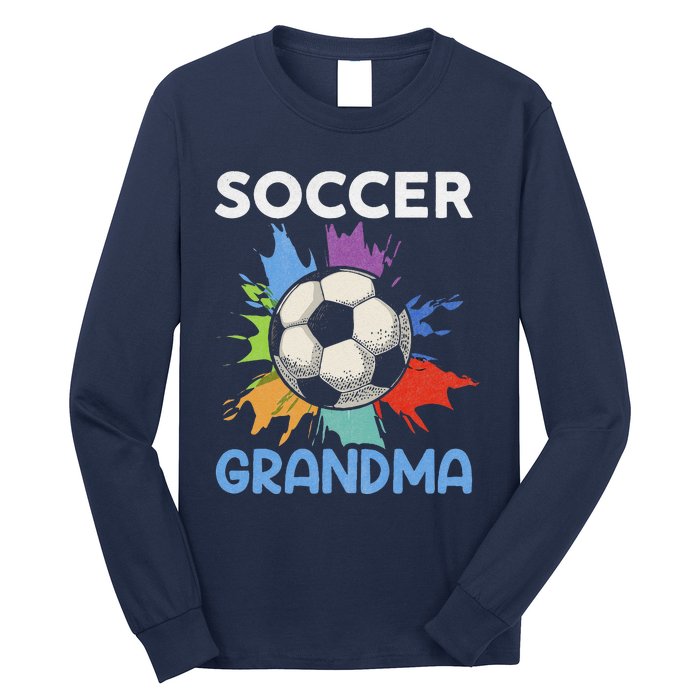 Soccer Grandma MotherS Day Gift Long Sleeve Shirt