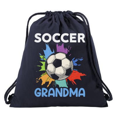 Soccer Grandma MotherS Day Gift Drawstring Bag