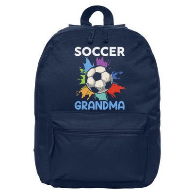 Soccer Grandma MotherS Day Gift 16 in Basic Backpack