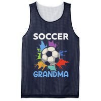 Soccer Grandma MotherS Day Gift Mesh Reversible Basketball Jersey Tank