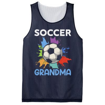 Soccer Grandma MotherS Day Gift Mesh Reversible Basketball Jersey Tank