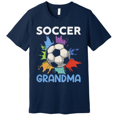 Soccer Grandma MotherS Day Gift Premium T-Shirt