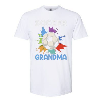 Soccer Grandma MotherS Day Gift Softstyle CVC T-Shirt