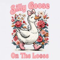 Silly Goose Mommy Floral Silly Goose Mama Mother's Day Doggie Tank