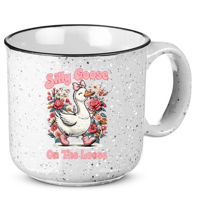 Silly Goose Mommy Floral Silly Goose Mama Mother's Day 15oz Campfire Ceramic Mug