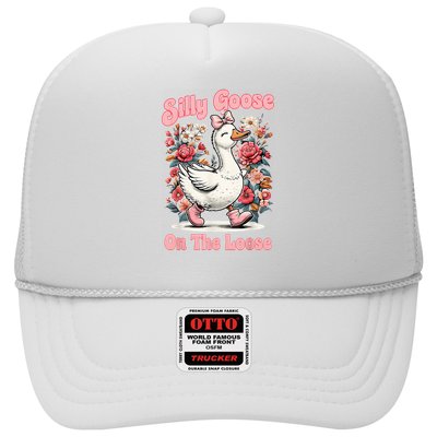 Silly Goose Mommy Floral Silly Goose Mama Mother's Day Trucker Hat