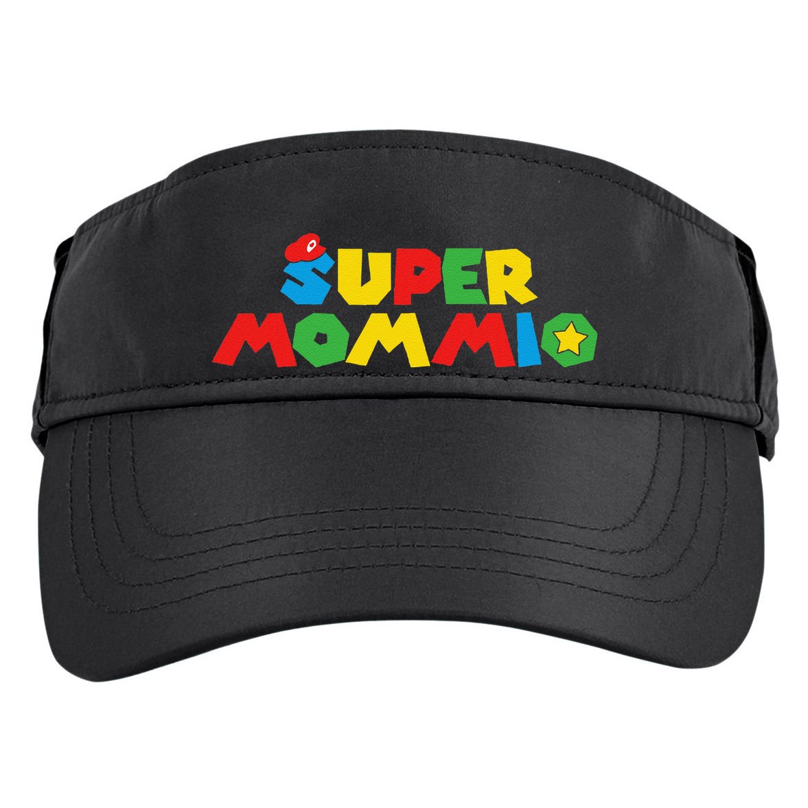 Super Gamer Mom Unleashed Celebrating Motherly Powers Adult Drive Performance Visor