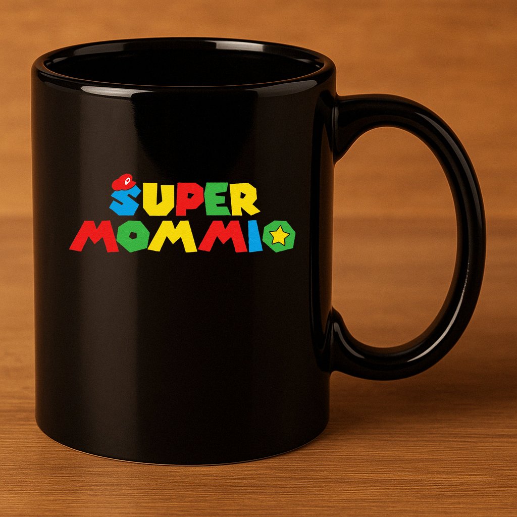 Super Gamer Mom Unleashed Celebrating Motherly Powers 11oz C Handle Ceramic Mug